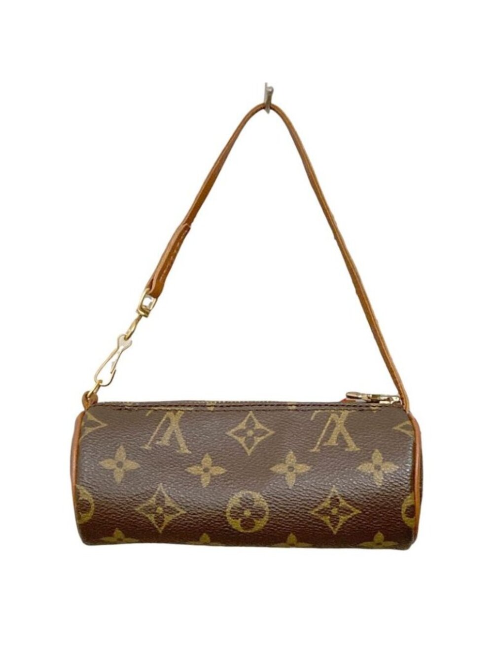 Louis Vuitton Papillon 30 GM Monogram Roll Boston Bag Brown - Picture 15 of 15